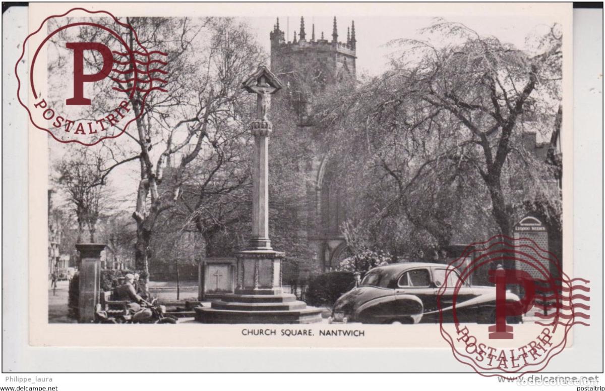 Postales: NANTWICH CHURCH SQUARE