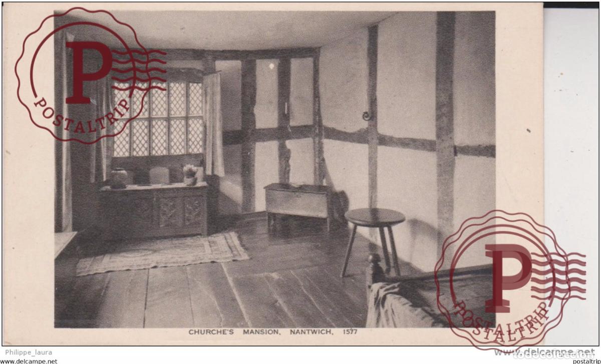 Postais: Churches Mansion, Nantwich