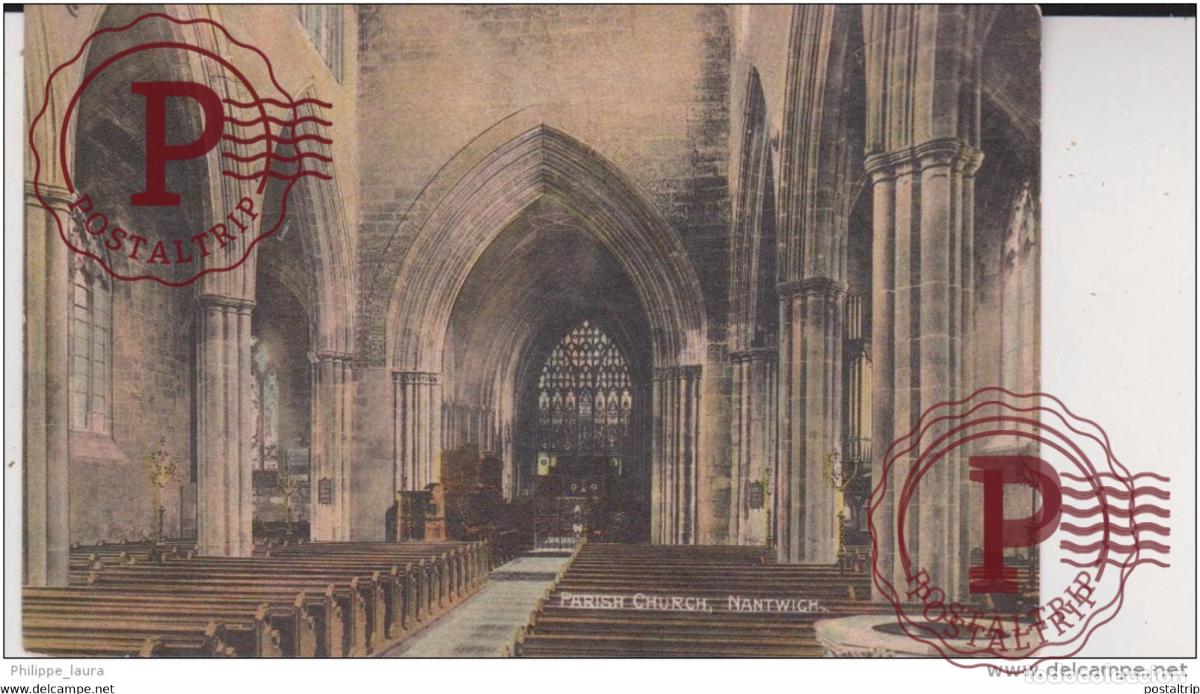Postales: Nantwich. PARISH CHURCH