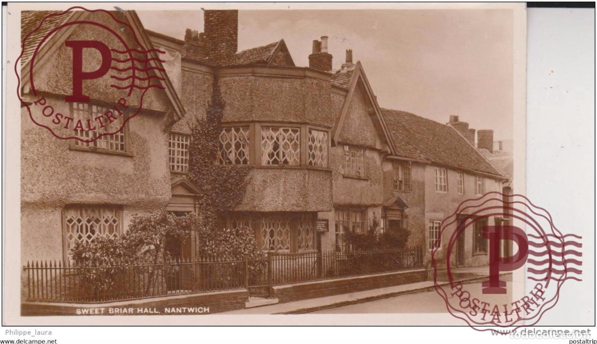 Postales: Sweetbriar Hall ; Nantwich