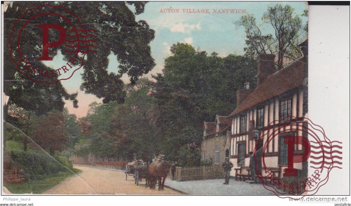 Postales: Acton Church. Nantwich