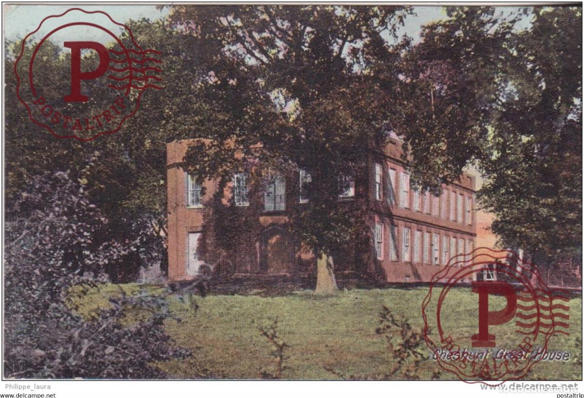 Postales: 1906 Hertfordshie - Cheshunt Great House