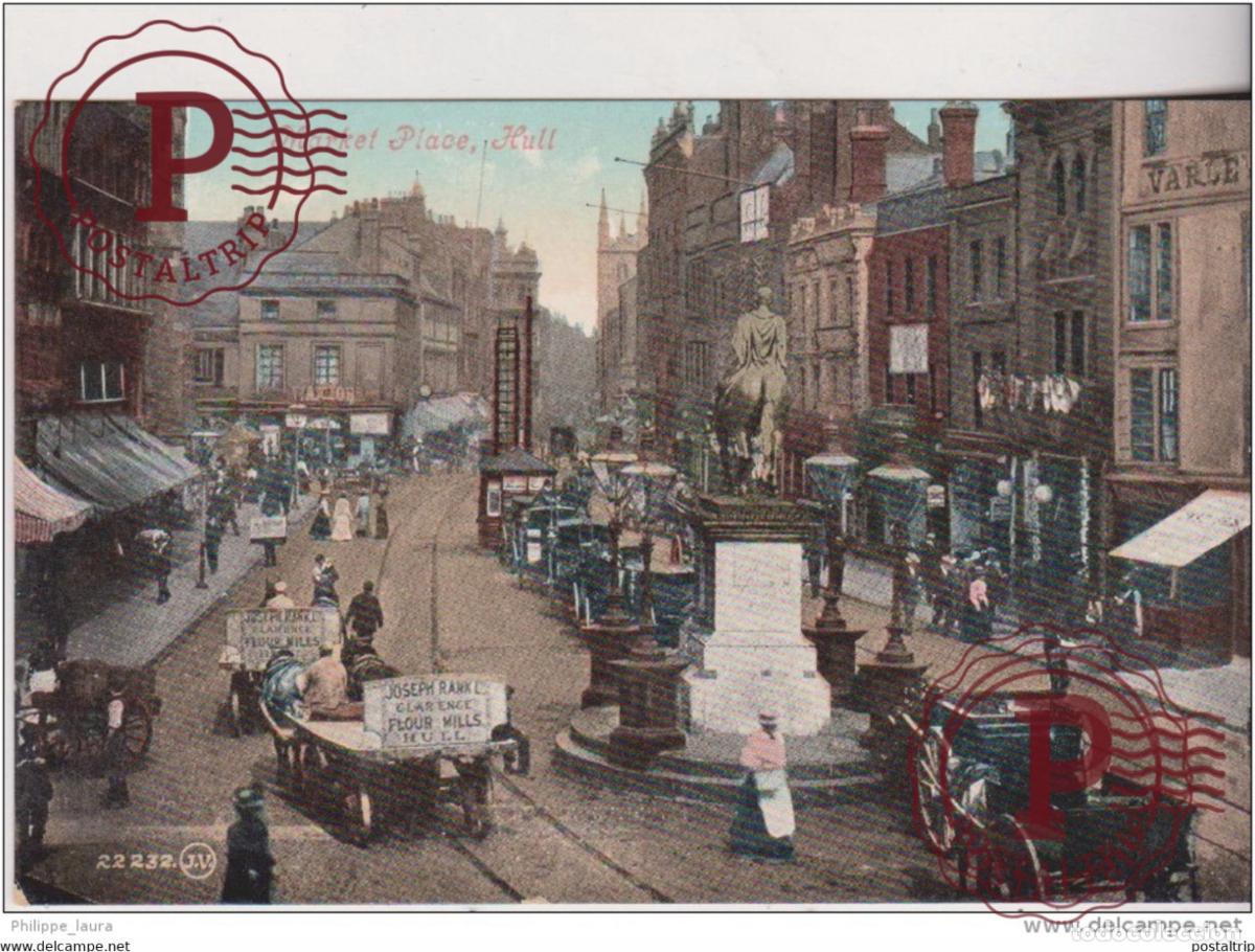 Postales: The Market Place Hull
