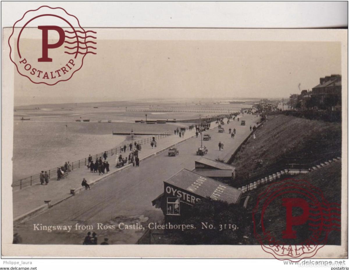 Postales: 1925 Kingsway from Ross Catle Cleethorpes