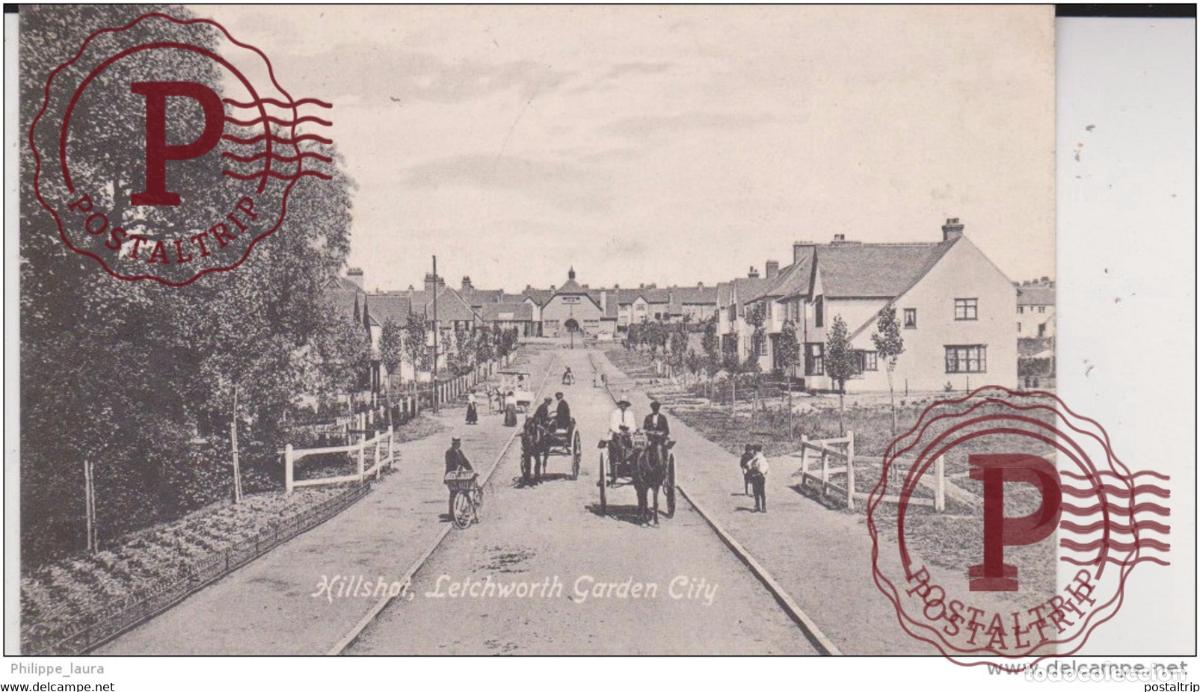 Postales: Hillshot letchworth Garden City