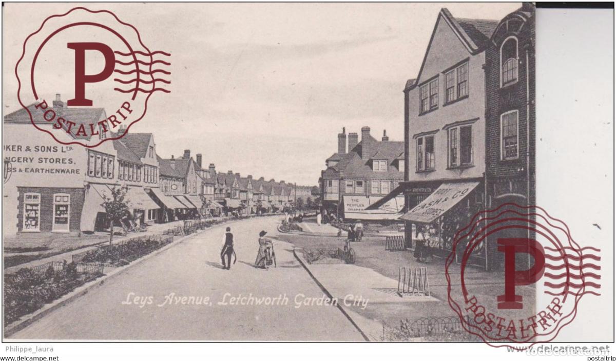 Postales: Leys Avenue Letchworth Garden City