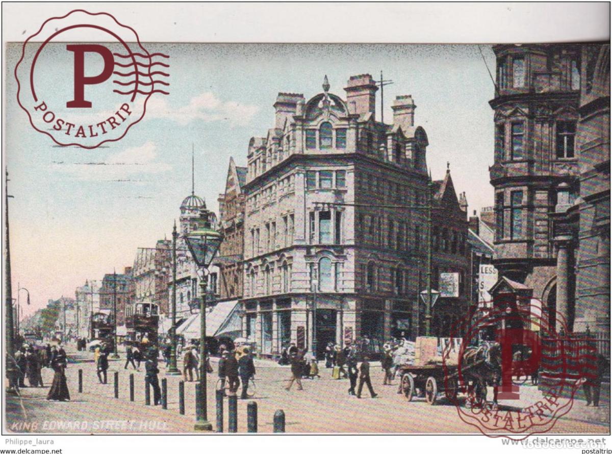 Postales: HULL King Edward Street