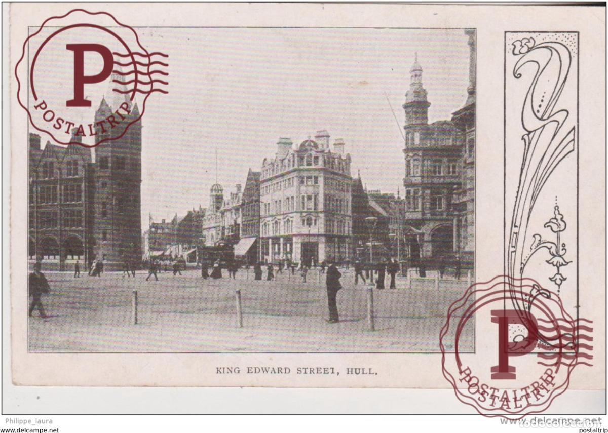 Cartoline: HULL King Edward Street