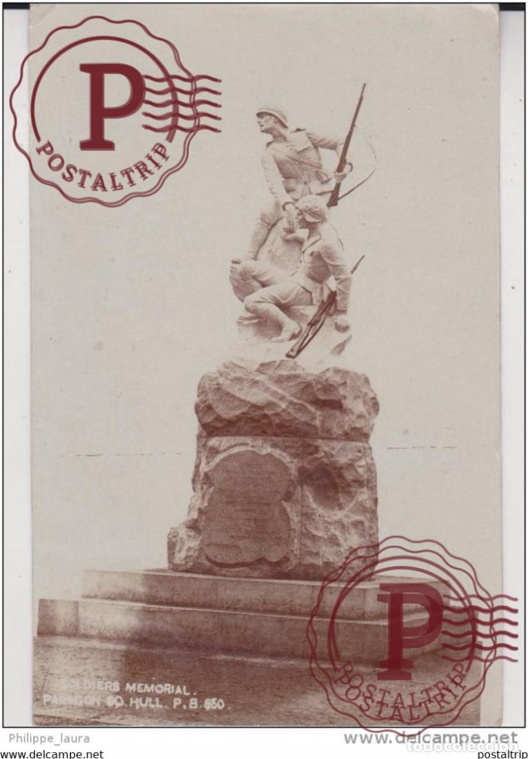 Cartoline: SOLDIERS MEMORIAL. HULL