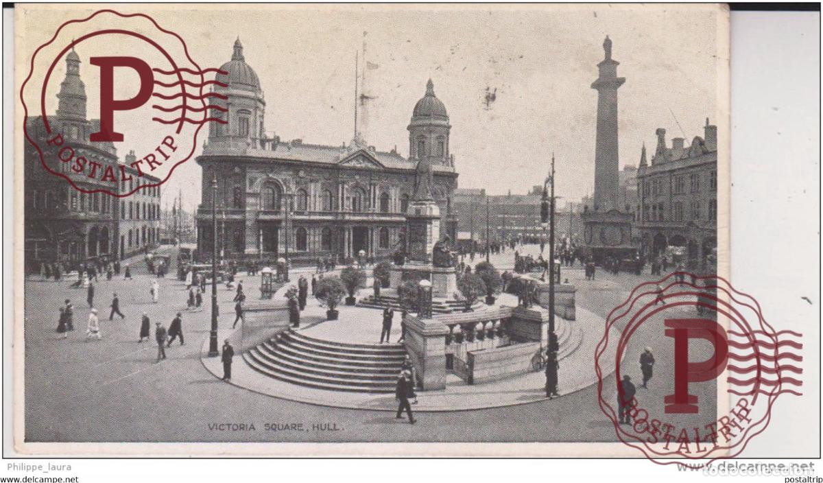 Cartoline: VICTORIA SQUARE. HULL