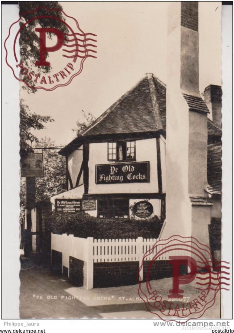 Postkarten: ST ALBANS - YE OLD FIGHTING COCKS