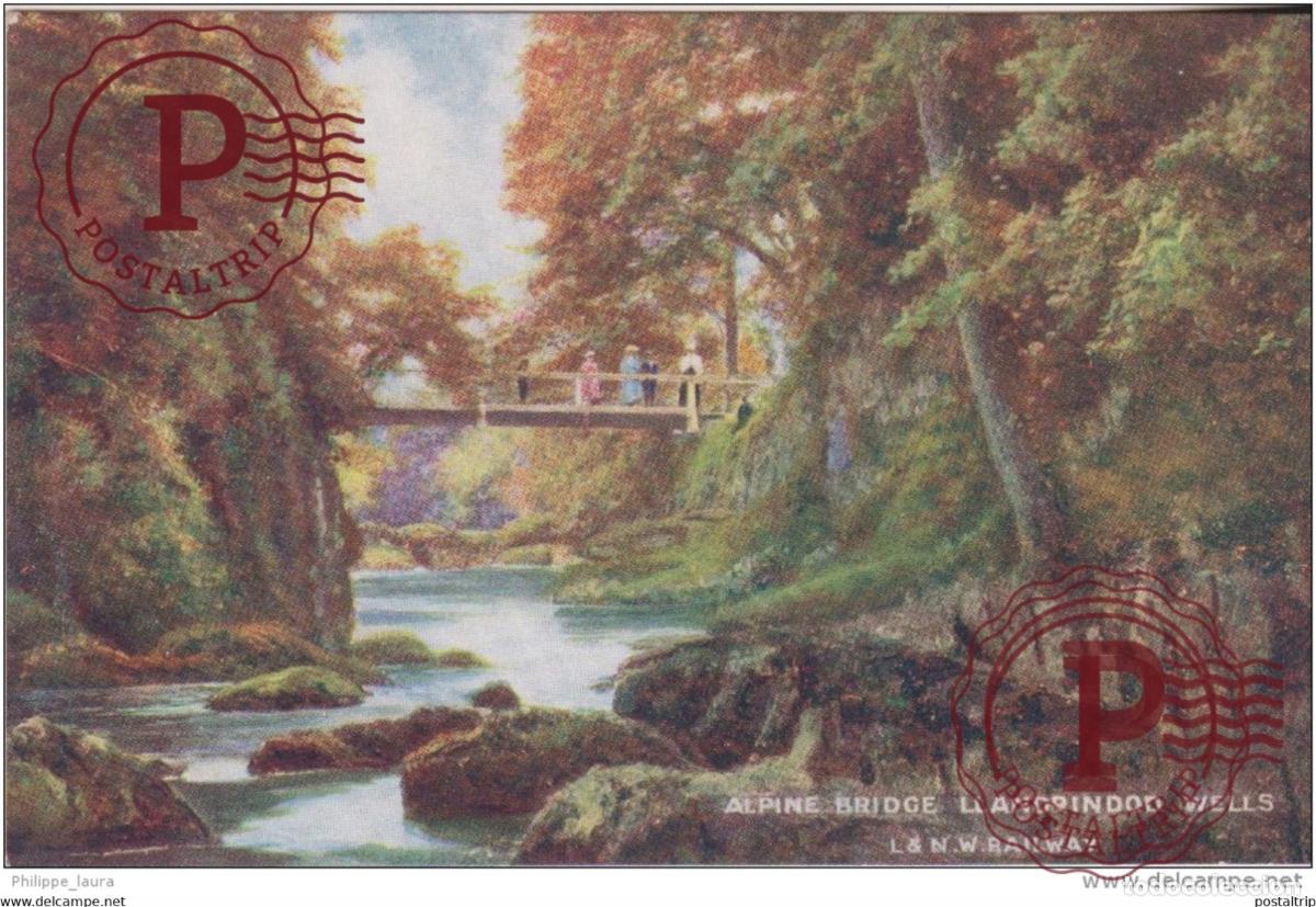 Postkarten: Alpine Bridge Llandrindod Wells