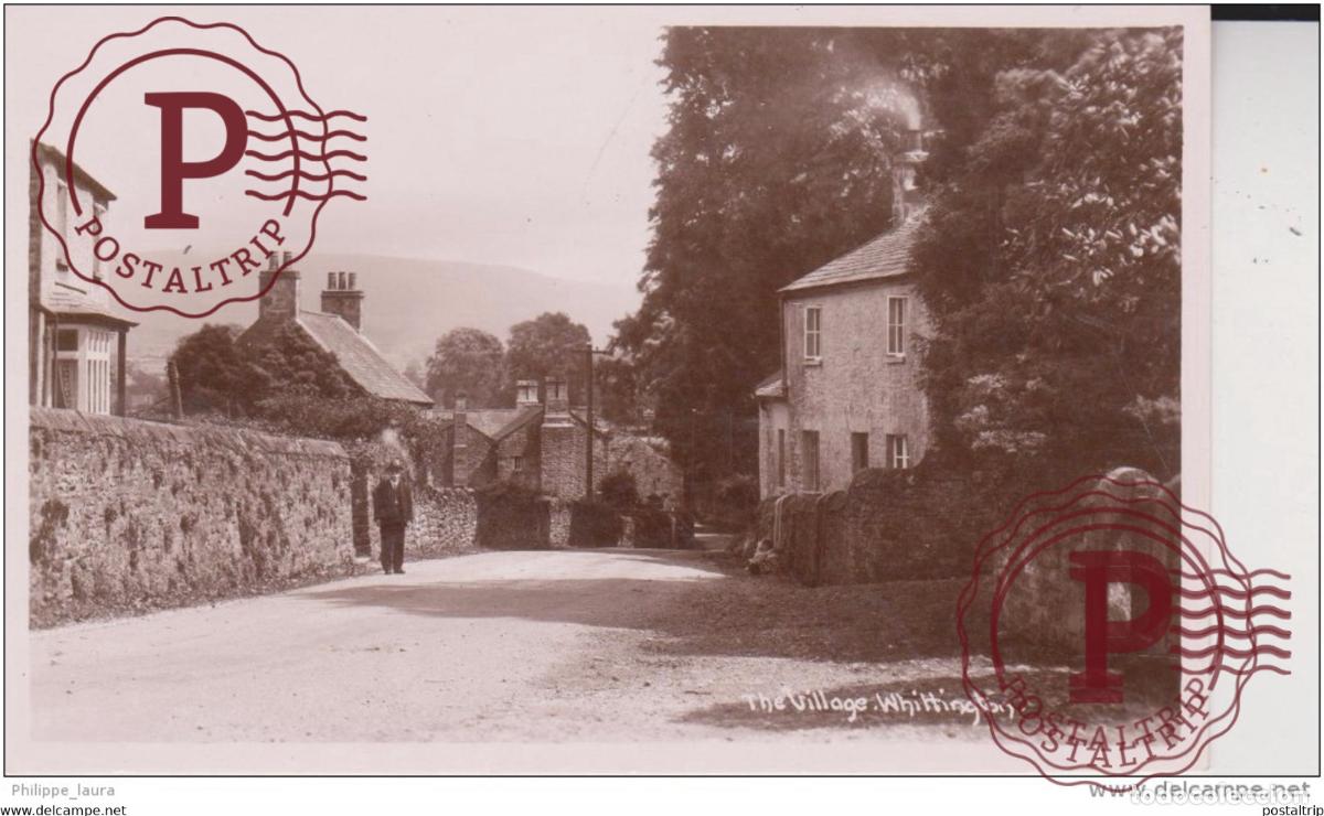 Cartes Postales: Real Photograph The village Whittington