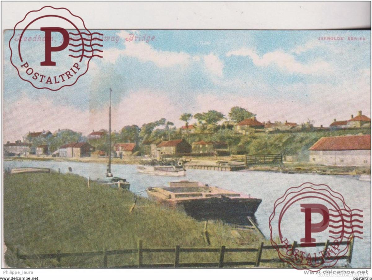 Postales: REEDHAM FROM RAILWAY BRIDGE