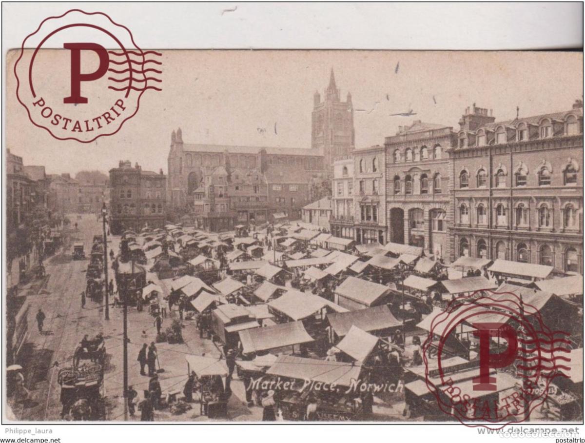 Postales: MARKET PLACE - NORWICH