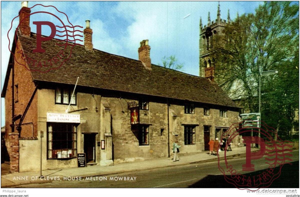 Postales: Anne of Cleves House, Melton Mowbray