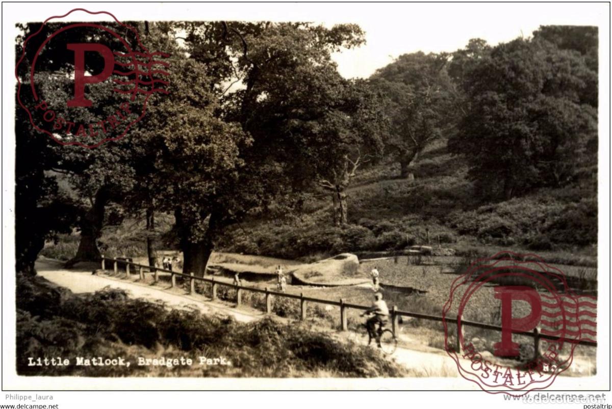 Postales: Little Matlock Bradgate Park. Real photograph