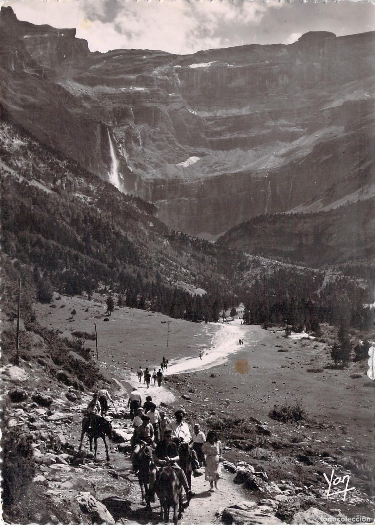 Postales: Postal de Gavarnie - Retorno del Circo de Gavarnie en Pirineos