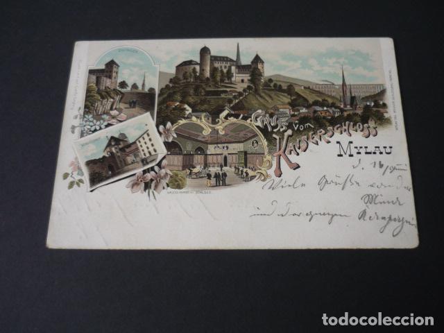 Postais: KAISERSLAUTERN ALEMANIA POSTAL CROMOLITOGAFICA SIN DIVIDIR GRUSS AUS