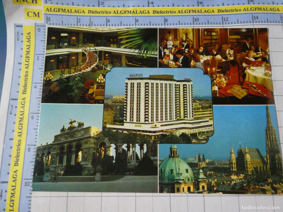 Postales: POSTAL DE AUSTRIA. VIENA HOTEL WIEN HILTON. 2656