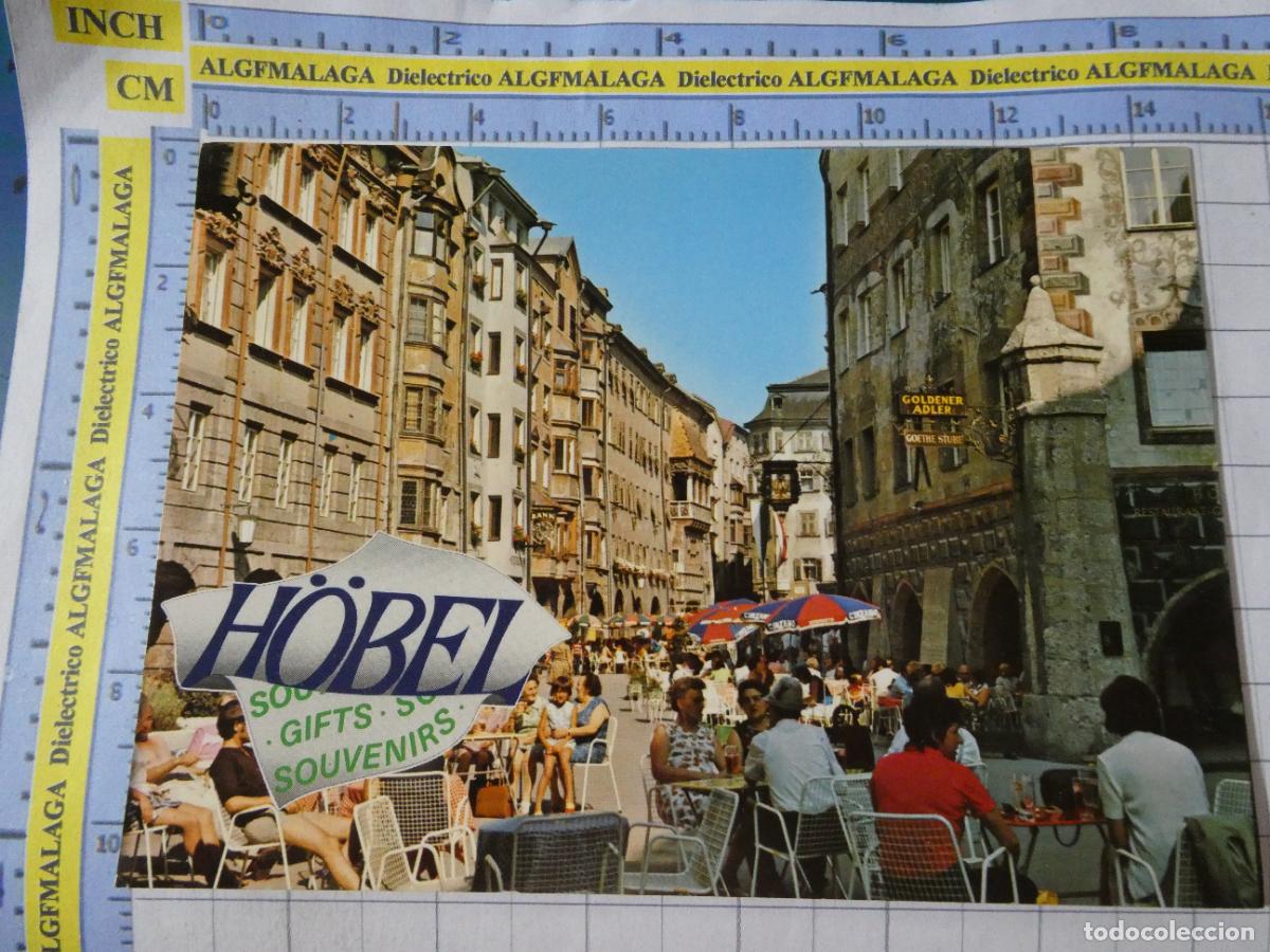 Postales: POSTAL DE AUSTRIA. INNSBRUCK HOBEL SOUVENIRS. SOMBRILLAS CINZANO. 2657