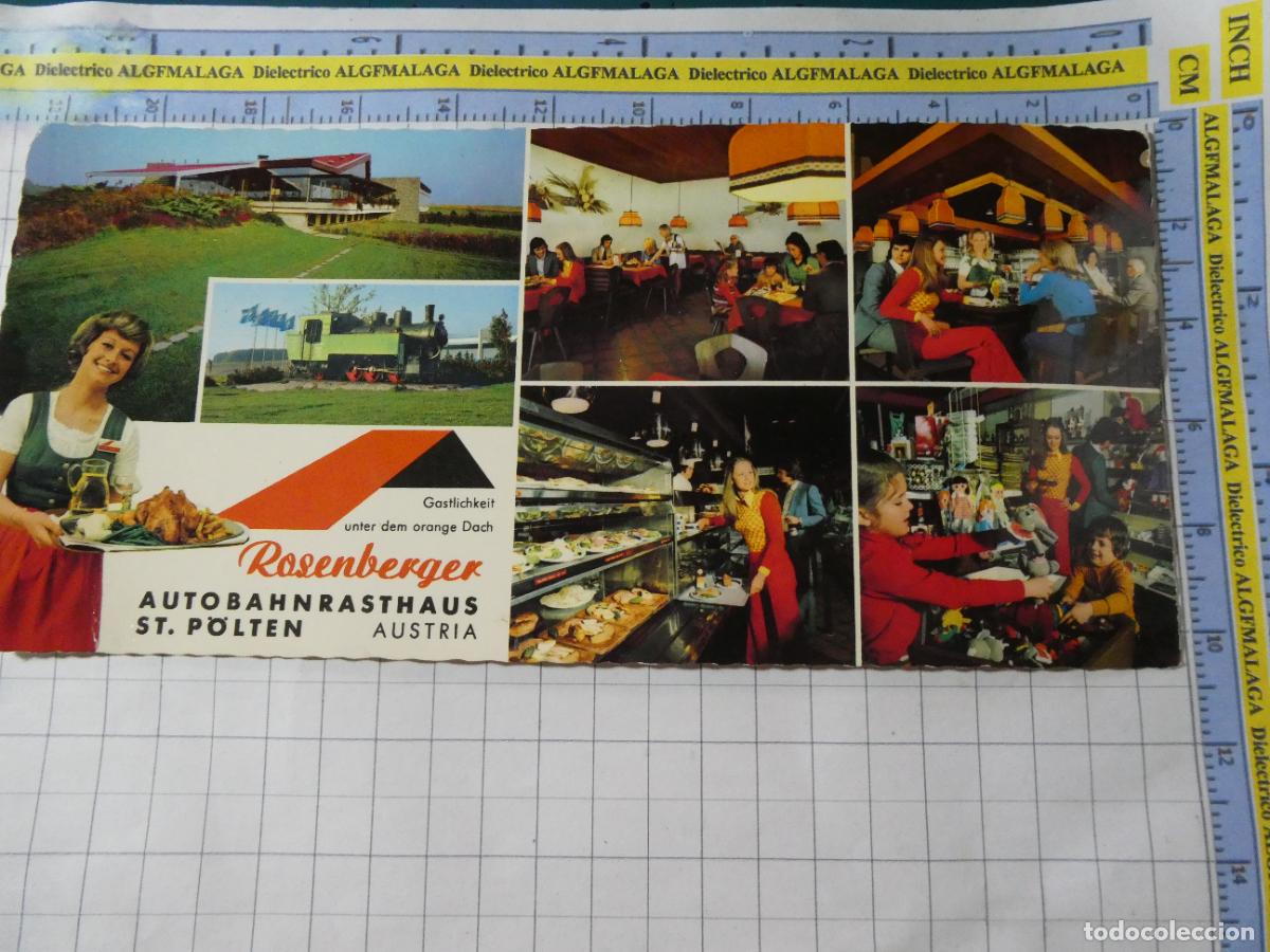 Postales: POSTAL DE AUSTRIA. ROSENBERGER AUTOBAHNRASTHAUS ST P&Ouml;LTEN. 0