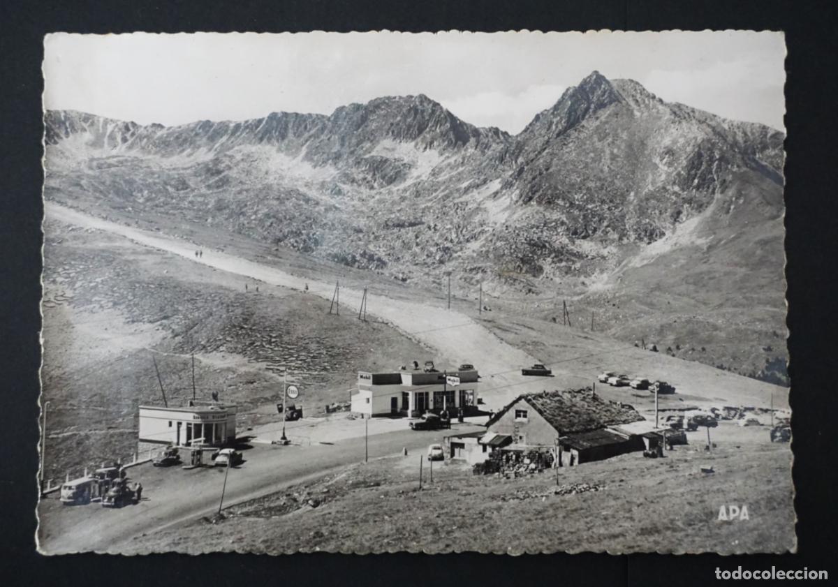 Postales: Andorra, Port d'Envalira, chalet refugio de Fra Miquel, postal de principios de los a&ntilde;os 60