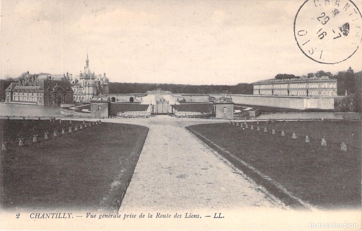 Postales: Postal de Chantilly, Vista General de la Route des Lions