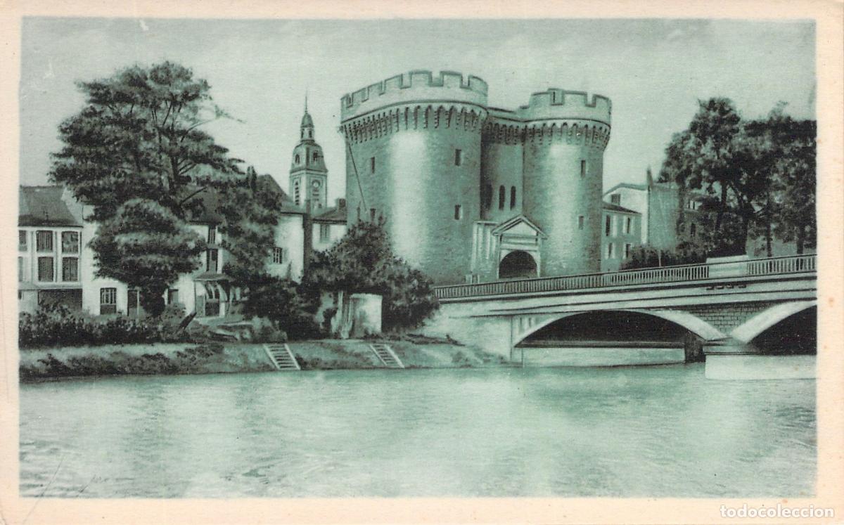 Postales: Postal de la Porte Chauss&eacute;e en Verdun, Francia
