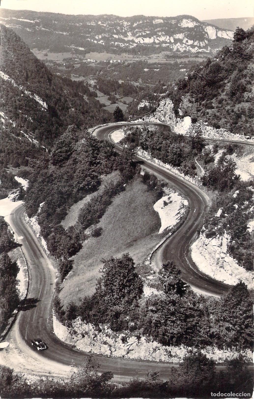 Postales: Postal de la Carretera de Saint-Claude a la Faucille, Septmoncel, Jura