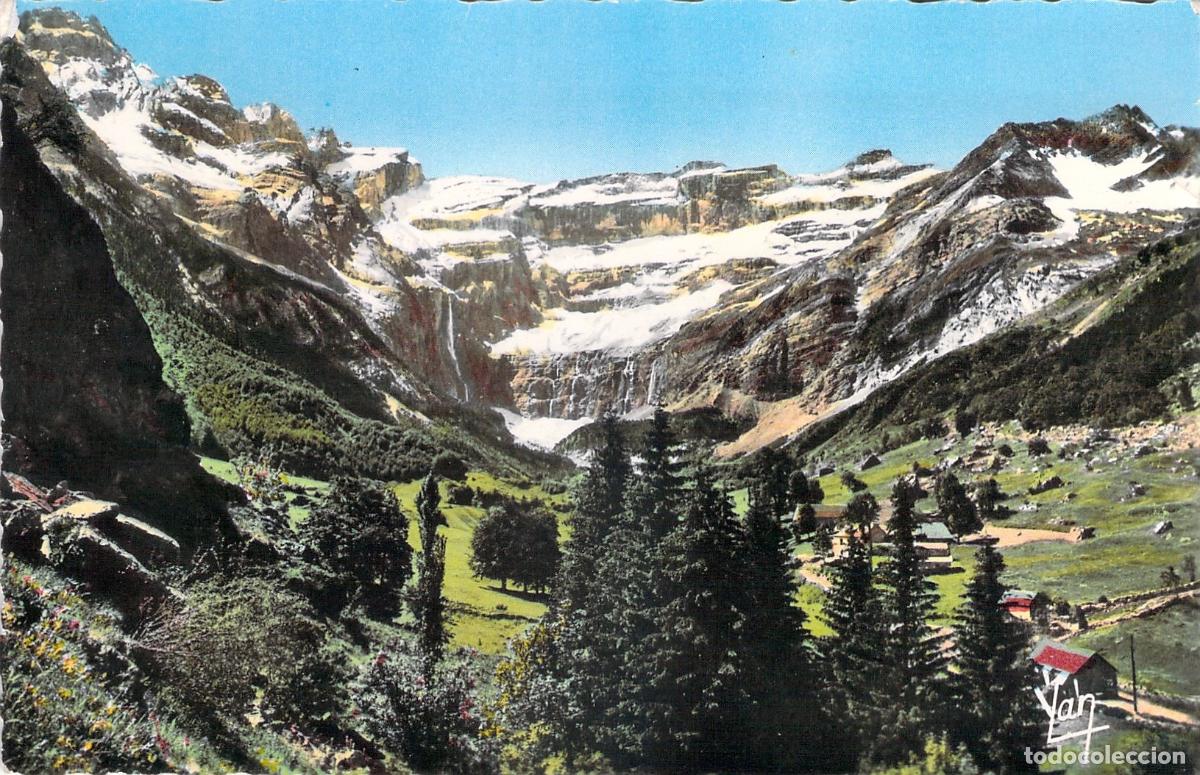 Postales: Postal de Gavarnie, El Circo de los Pirineos, Francia