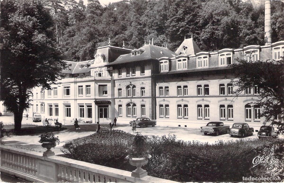 Postales: Postal del Establecimiento Termal de Bagnoles-de-l'Orne