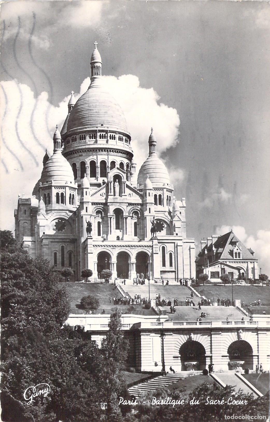 Postcards: Postal de la Bas&iacute;lica del Sacr&eacute;-C&oelig;ur en Par&iacute;s, Francia