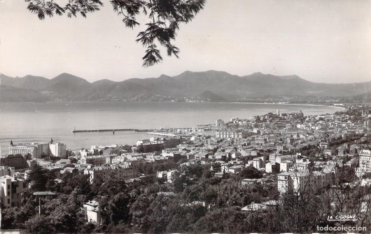 Postales: Postal de Cannes con Vista Panor&aacute;mica del Golfo de La Napoule