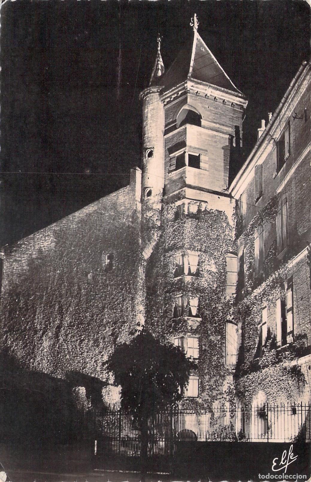 Postales: Postal de Toulouse, H&ocirc;tel Baderon-Maussac (H&ocirc;tel Guillermy) de Noche