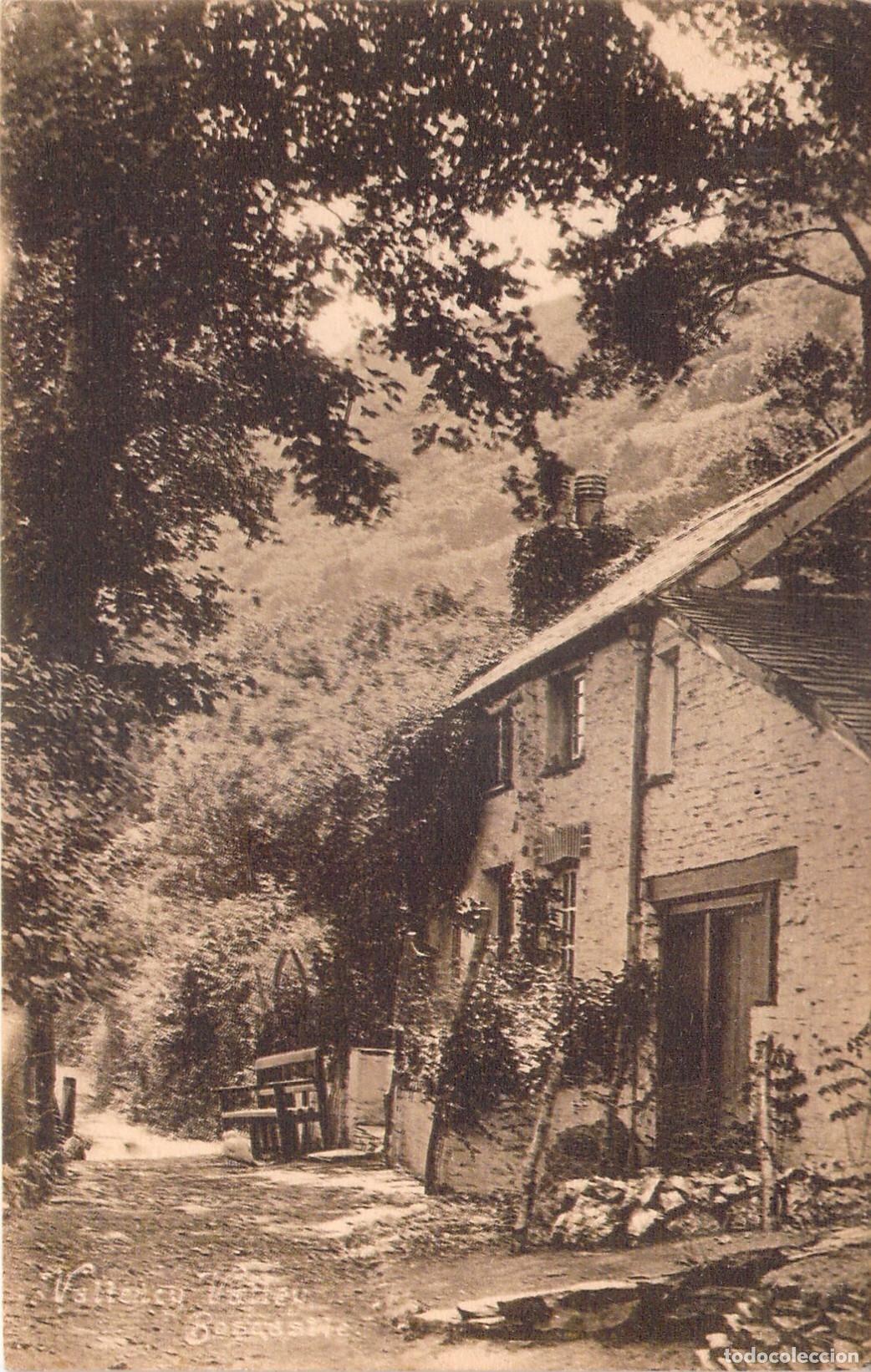 Postkarten: Postal de Caba&ntilde;a en Valle de Valency Boscastle Cornwall