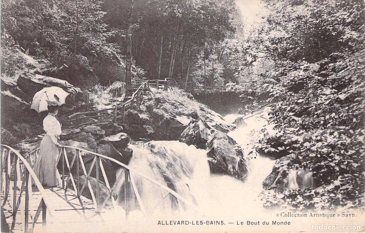 Postales: Tarjeta Postal Allevard-les-Bains Cascada de Le Bout du Monde