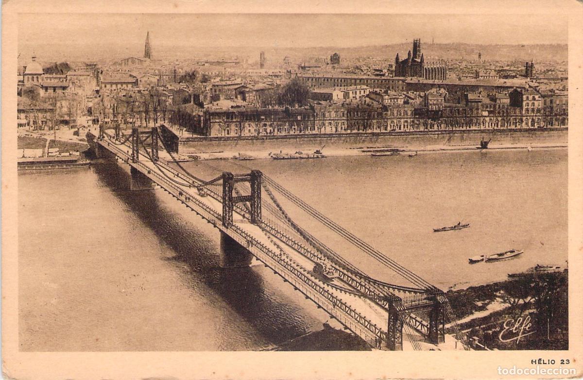 Postales: Postal de Toulouse con Vista Panor&aacute;mica del R&iacute;o Garona y el Puente