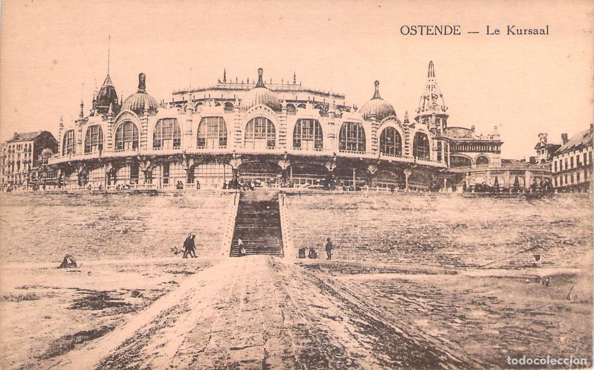 Postales: Postal Antigua de Ostende - El Kursaal de B&eacute;lgica