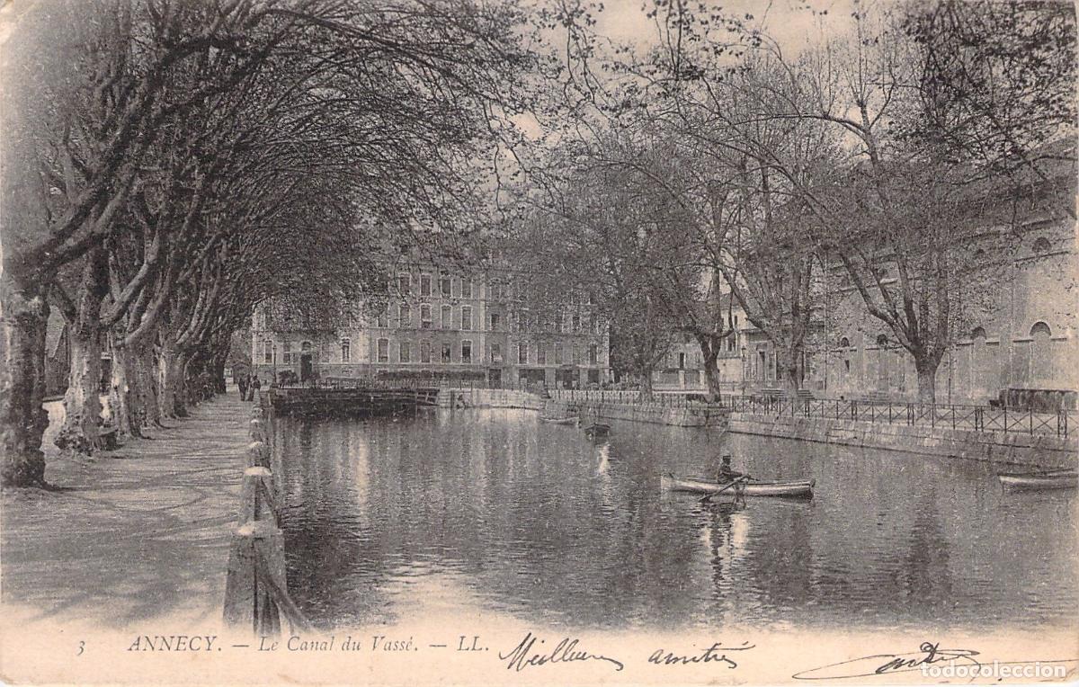 Postales: Postal de Annecy - Vista del Canal du Vass&eacute;