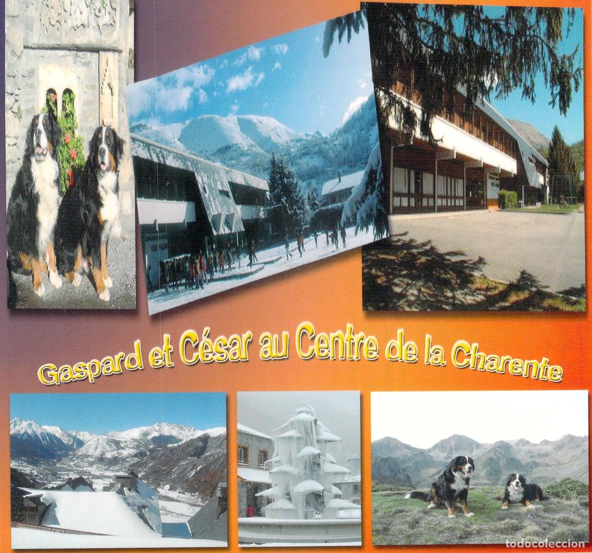 Postales: Postal de Saint-Lary-Soulan Gaspard et C&eacute;sar en el Centro de la Charente