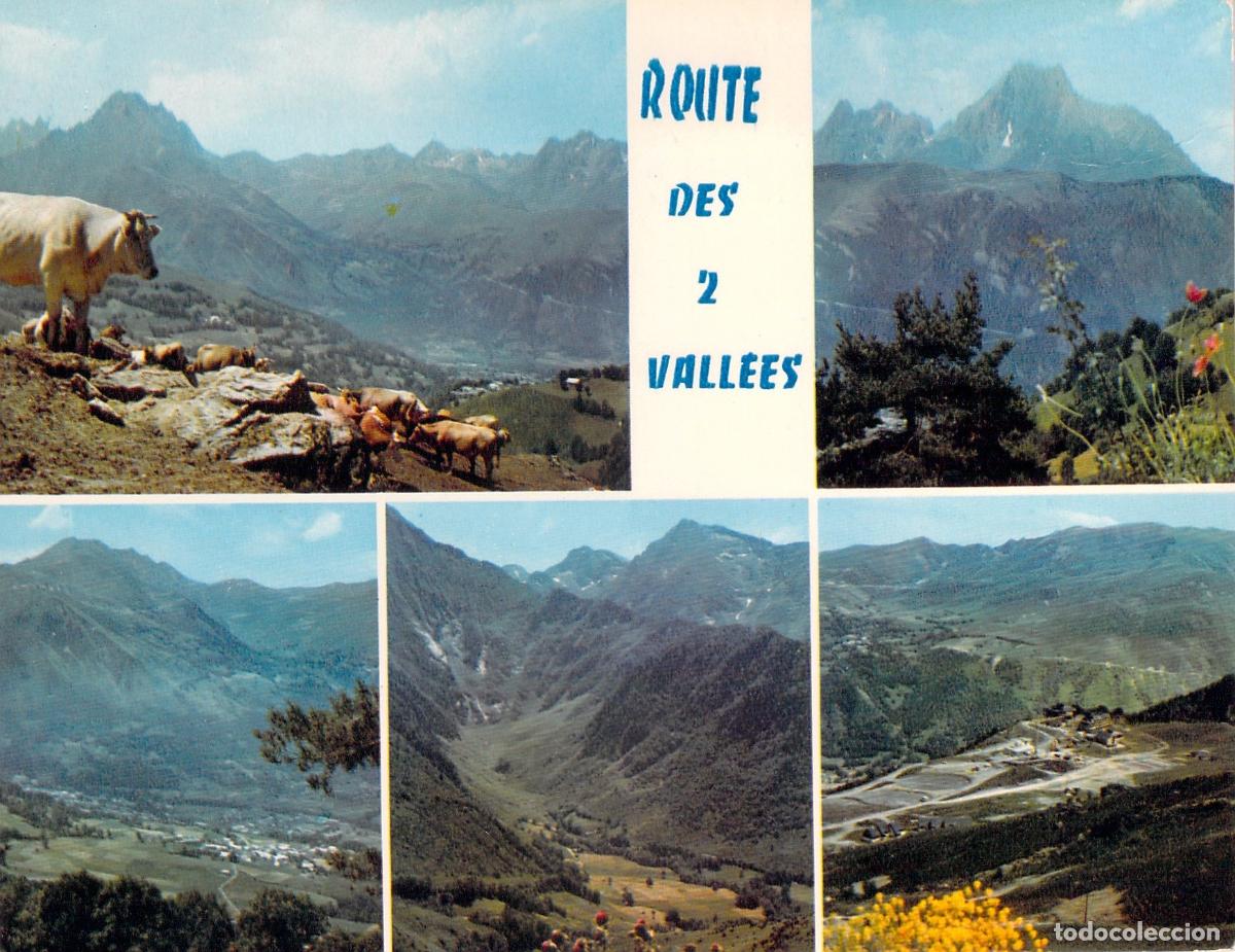Postales: Postal Multi-vista Ruta de los 2 Valles Pirineos Francia