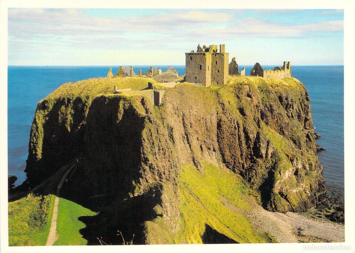 Postales: Postal de las Ruinas del Castillo de Dunnottar, Escocia