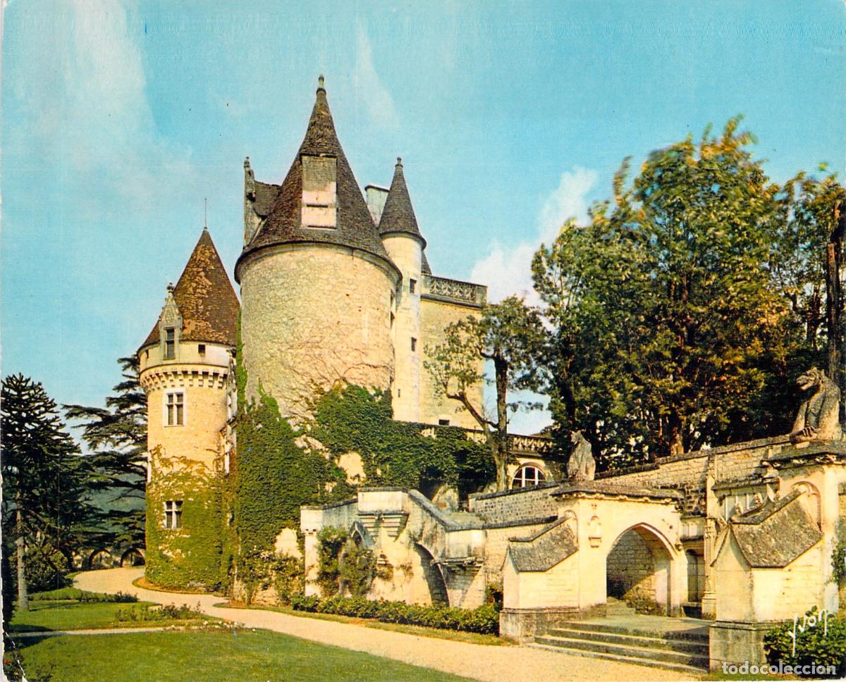 Postales: Postal Castillo de los Milandes en Castelnaud y Fayrac Francia
