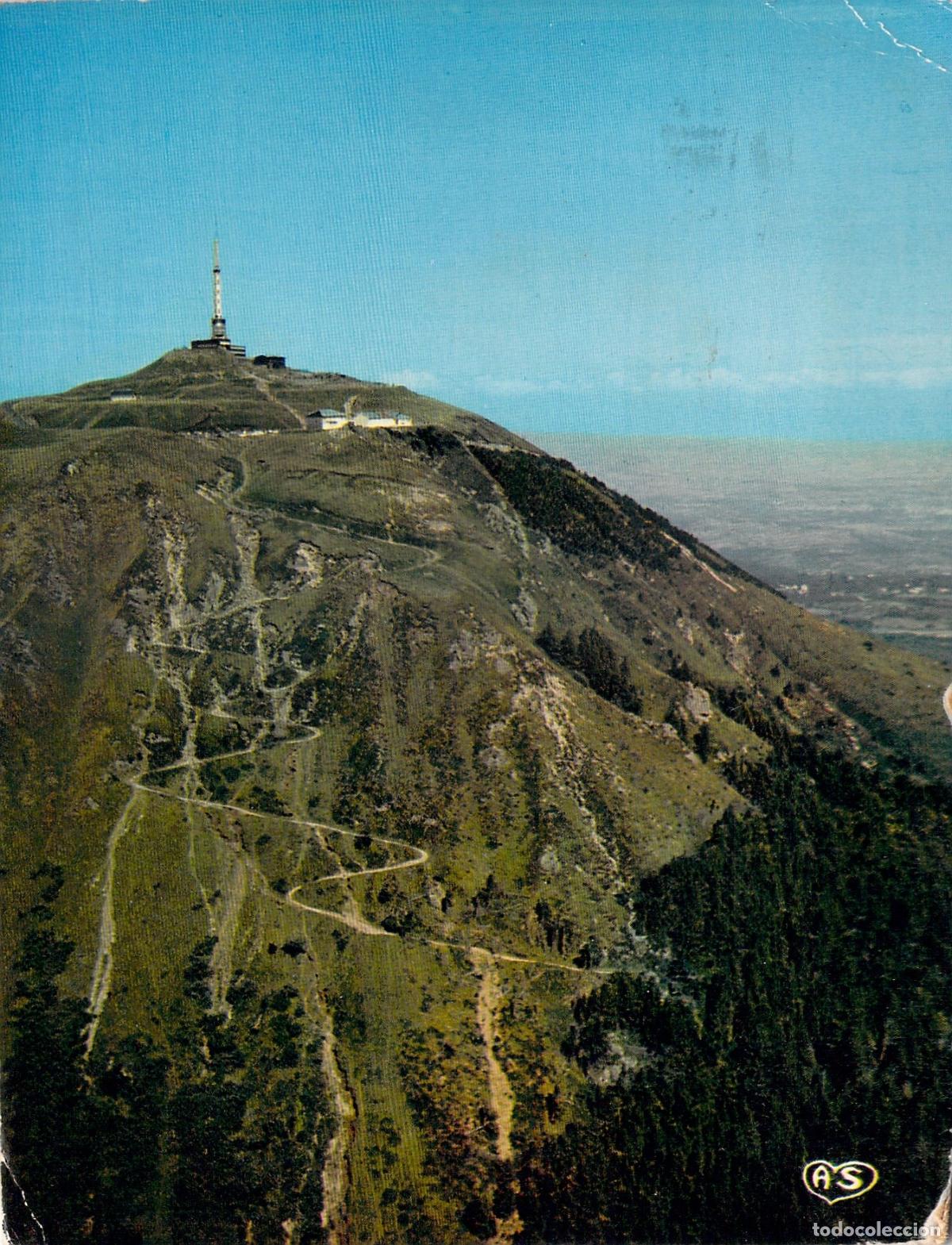 Postales: Postal Tur&iacute;stica de Le Puy-de-D&ocirc;me Vista A&eacute;rea de la V&iacute;a Romana