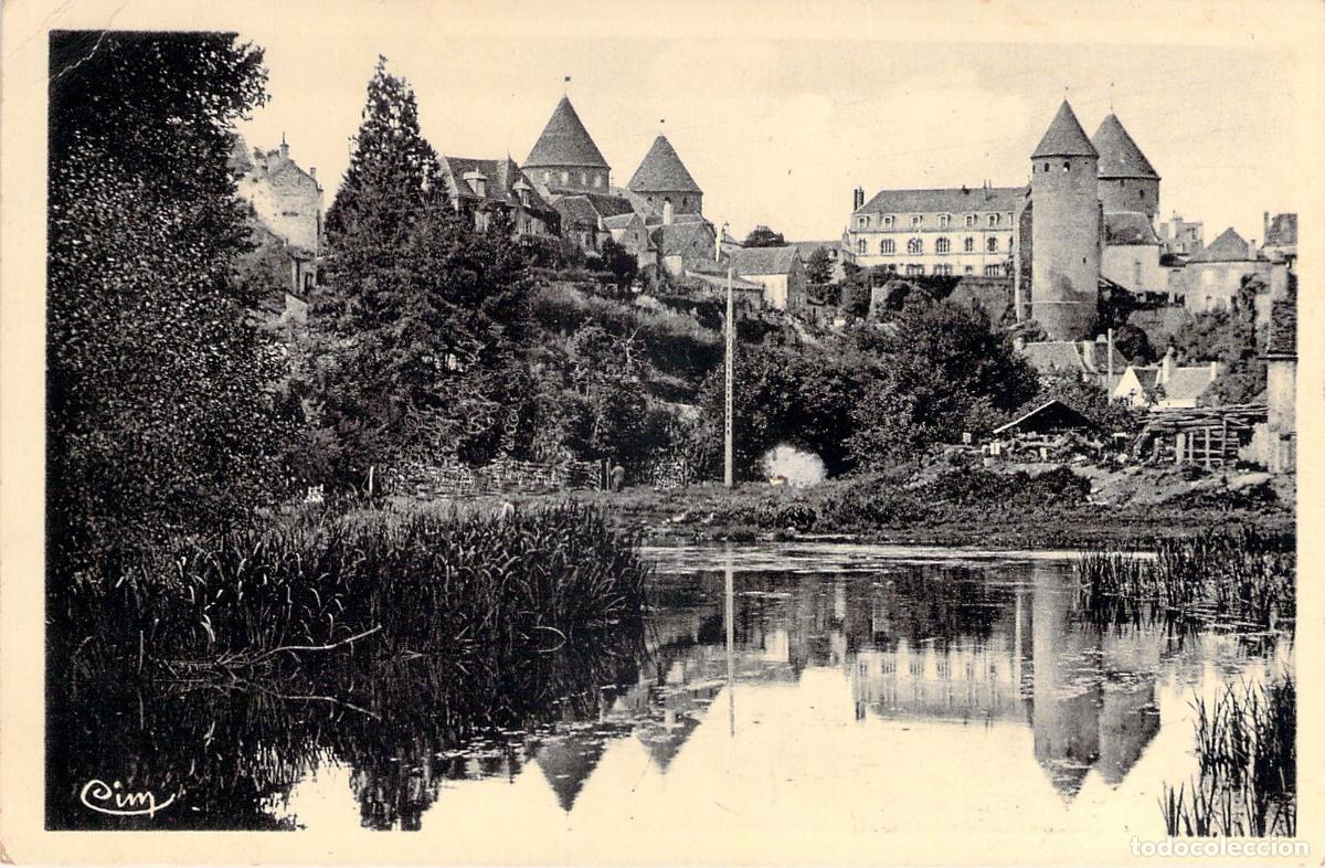 Postales: Postal de Semur-en-Auxois y sus Torres Medievales