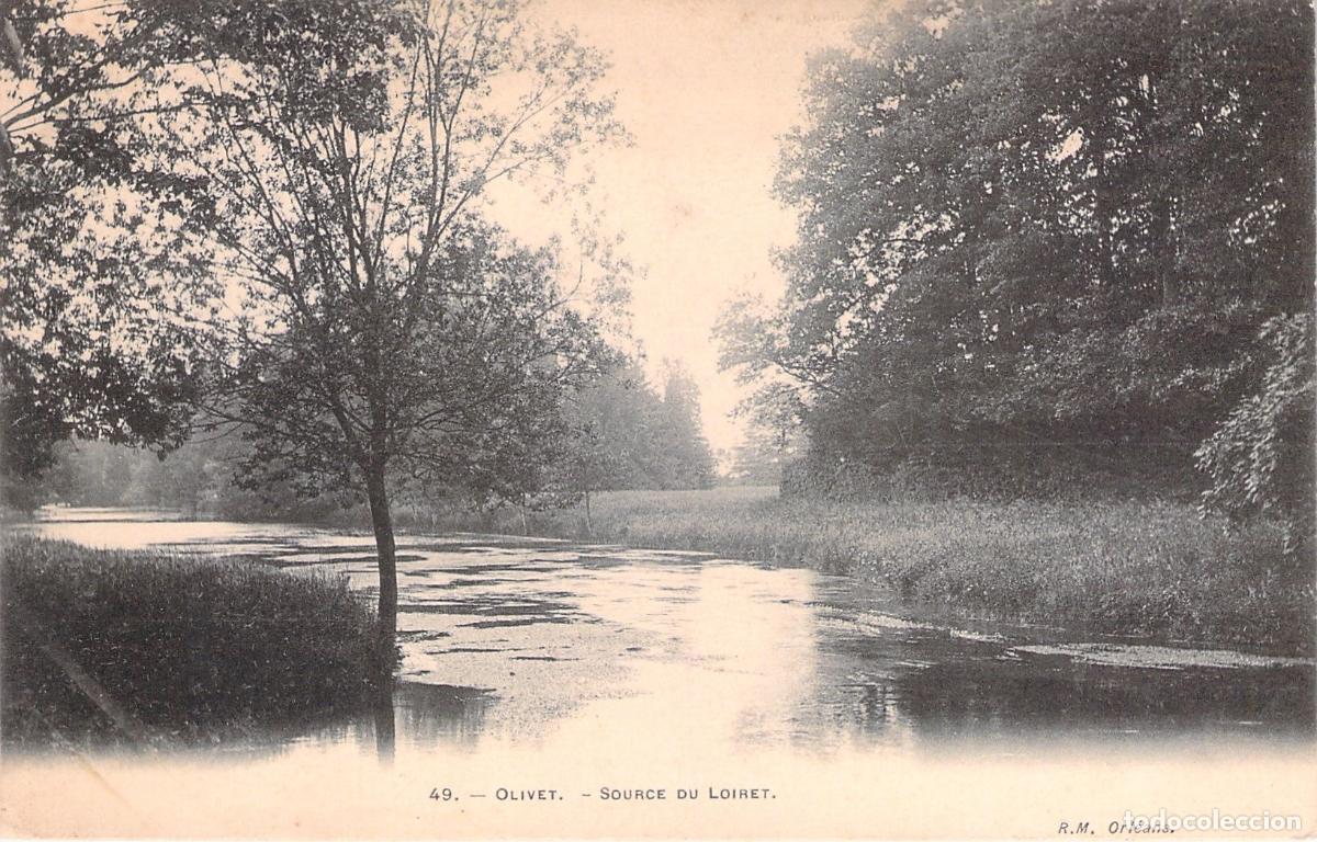 Postales: Tarjeta Postal Antigua de Olivet - Fuente del Loiret