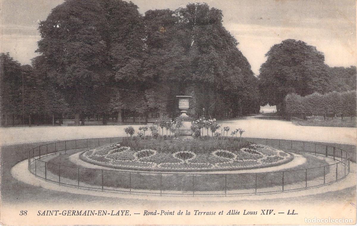 Postales: Tarjeta Postal de Saint-Germain-en-Laye, Rond-Point de la Terrasse