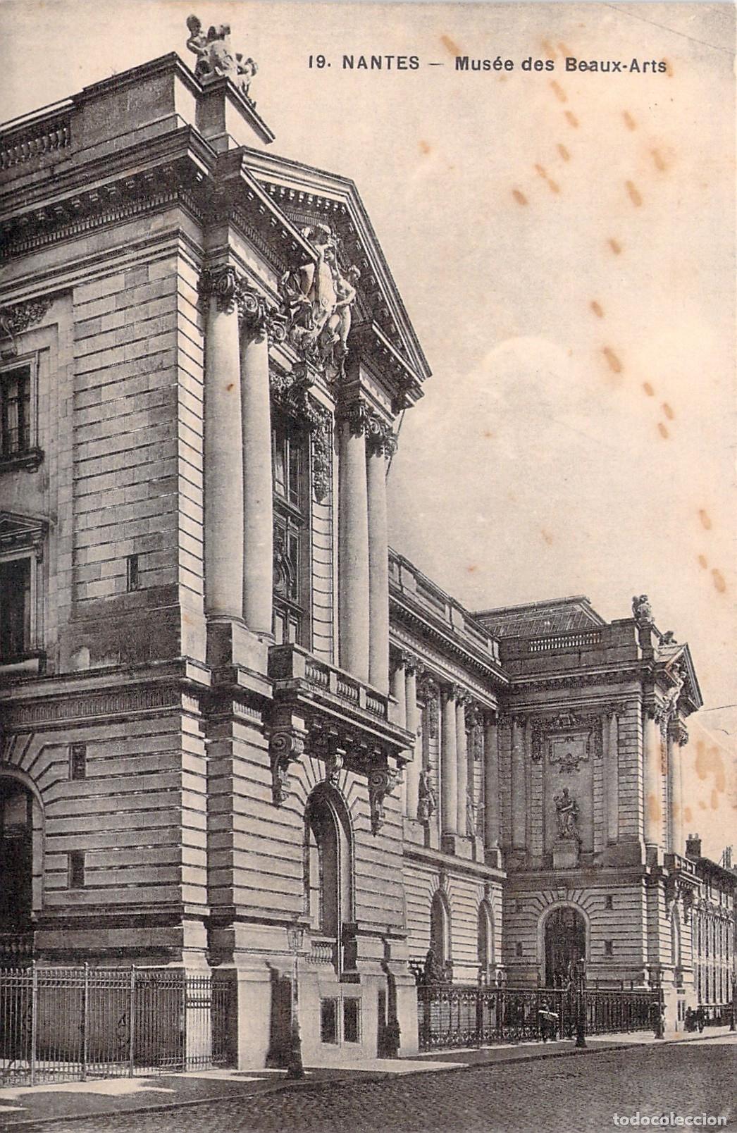 Postales: Postal de Nantes Francia Museo de Bellas Artes