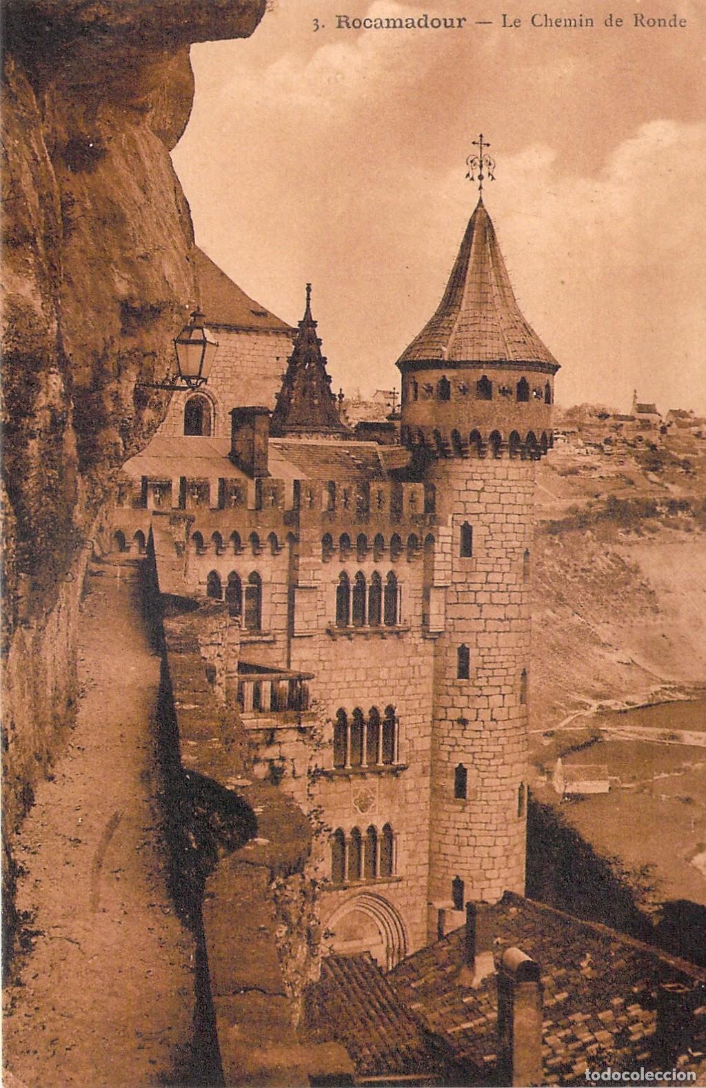 Postales: Postal de Rocamadour - Le Chemin de Ronde, Francia